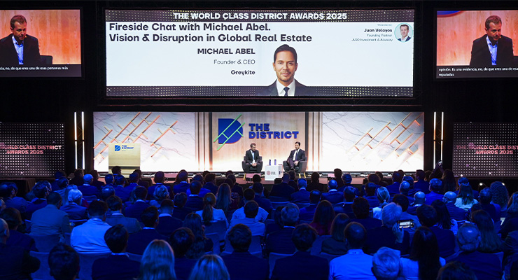 The District 2026 will take place in Madrid from 22 to 24 September and will bring together more than 15,000 real estate executives /// © The District