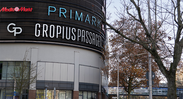 On the path to become a functional urban destination that combines shopping, leisure and more /// © Gropius Passagen