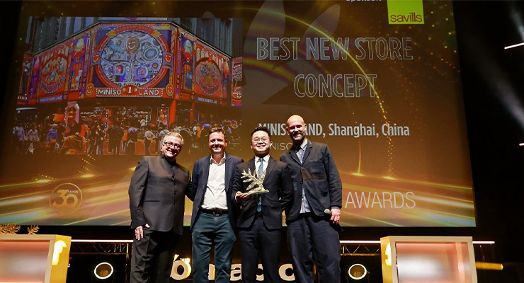 MINISO at MAPIC Awards 2025 /// © MINISO